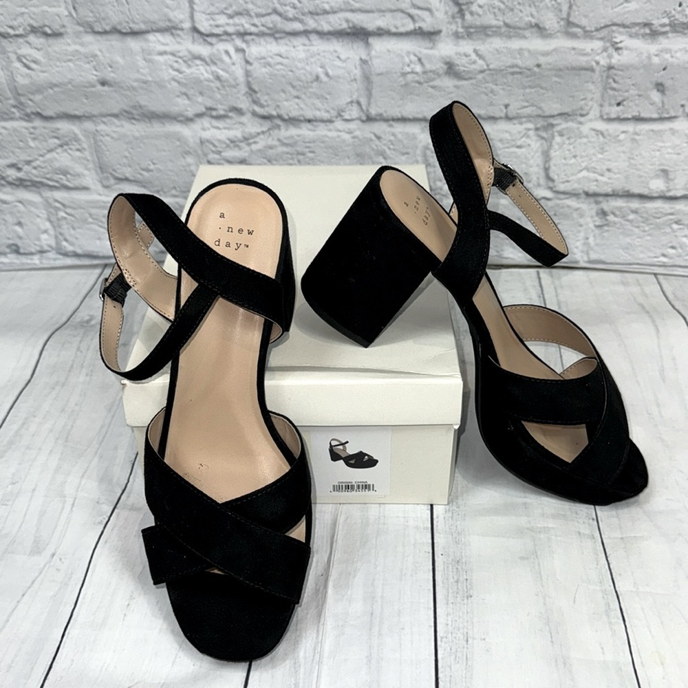 A new day black heels